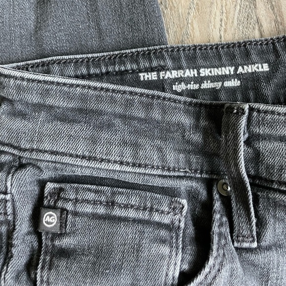 AG Adriano Goldschmeid, The Farrah Skinny Ankle, High Rise, size 26 - Picture 2 of 12